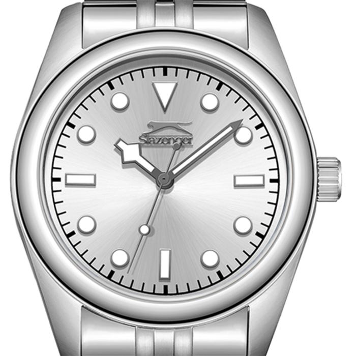 SLAZENGER Silver Dial & Silver Bracelet