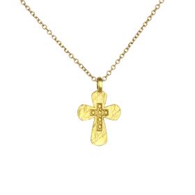 Σταυρός Γυναικείος Χρυσός Κ9 SKU-74316
