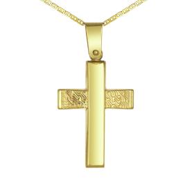 Σταυρός Μοντέρνος Χρυσός Κ9 SKU-74475