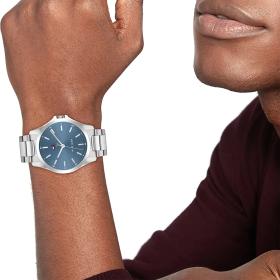 Ανδρικό Ρολόι TOMMY HILFIGER Bruce με Μπλέ Καντράν | 1710670 SKU-74407