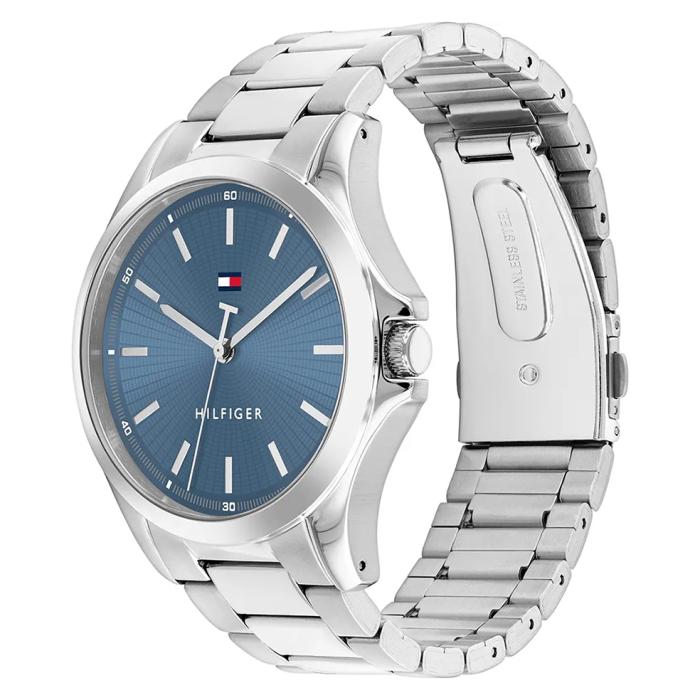 Ανδρικό Ρολόι TOMMY HILFIGER Bruce με Μπλέ Καντράν | 1710670 SKU-74407