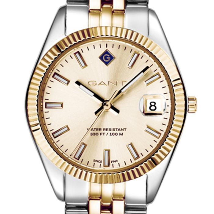 GANT Sussex Mini Gold Dial & Two Tone Bracelet