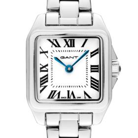 Γυναικείο Ρολόι GANT Seneca Λευκό Kαντράν & Ασημί Μπρασελέ | G193001 SKU-74011