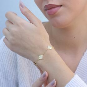 Αλυσίδα Βραχιόλι Χρυσός Κ18 SKU-75440