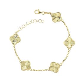 Αλυσίδα Βραχιόλι Χρυσός Κ18 SKU-75440