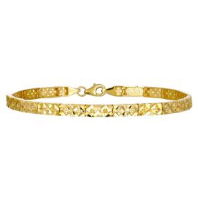 Βραχιόλι Χειροπέδα Χρυσός Κ14 SKU-75405