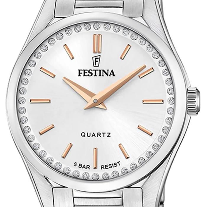 FESTINA Mademoiselle Crystals Silver Dial