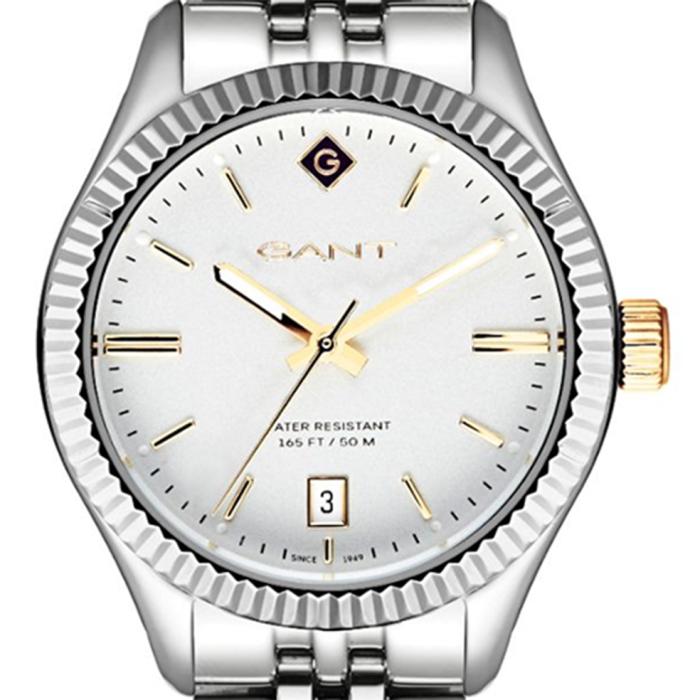 GANT Sussex White Dial & Silver Bracelet