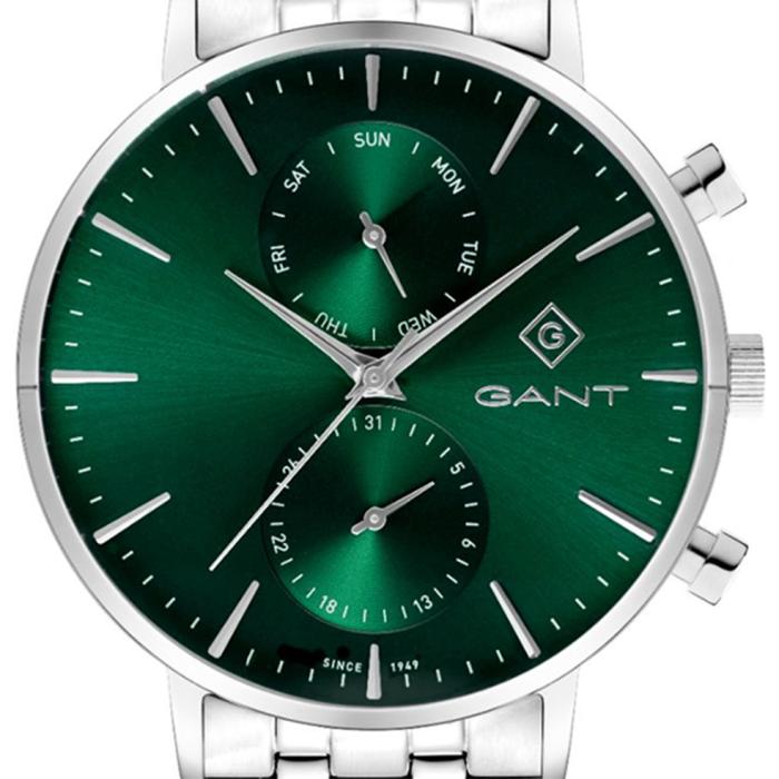 GANT Park Hill II Green Dial & Silver Bracelet