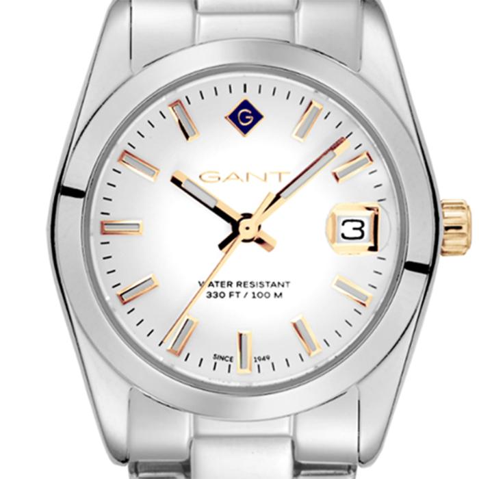 GANT Everett Mini White Dial & Silver Stainless Steel Bracelet