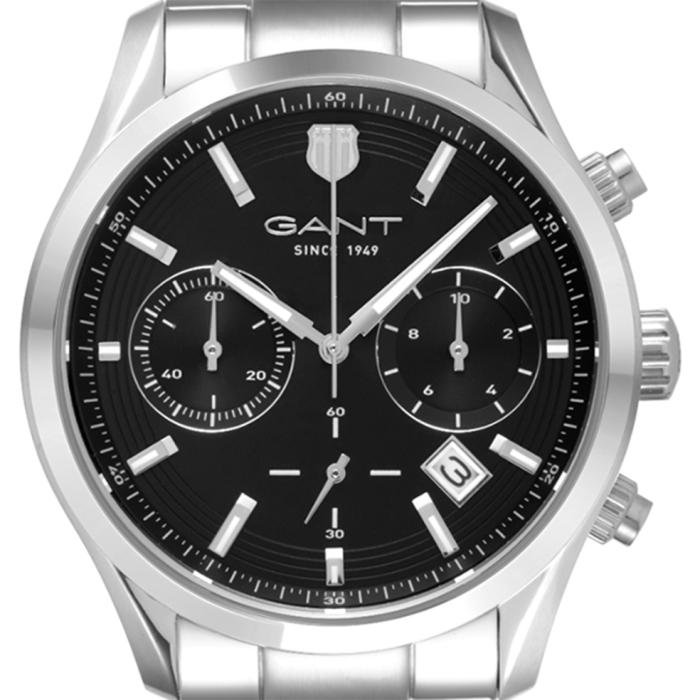 GANT Prestige Black Dial & Silver Bracelet