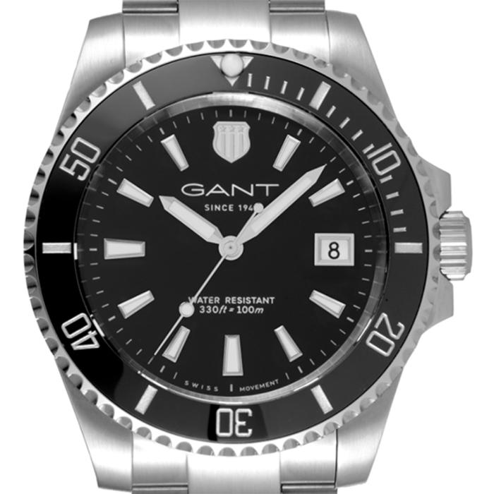 GANT Prestige Black Dial & Silver Bracelet