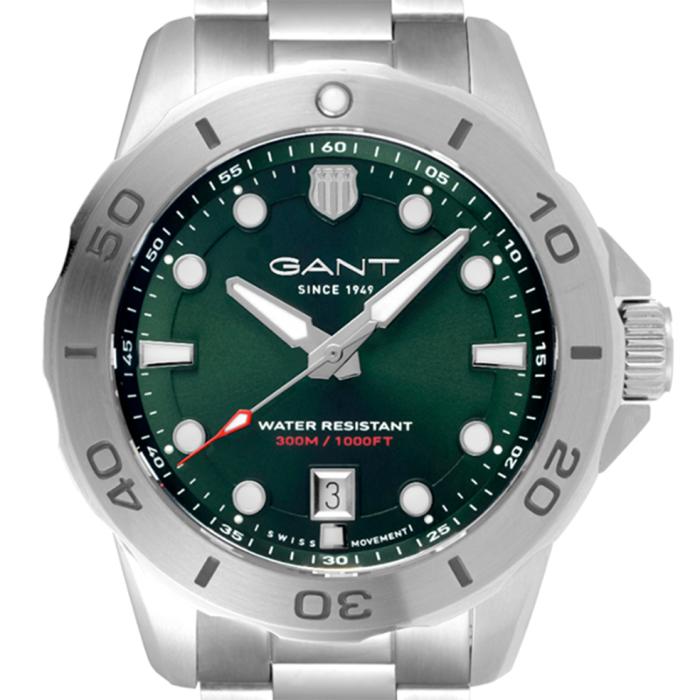 GANT Prestige Green Dial & Silver Bracelet