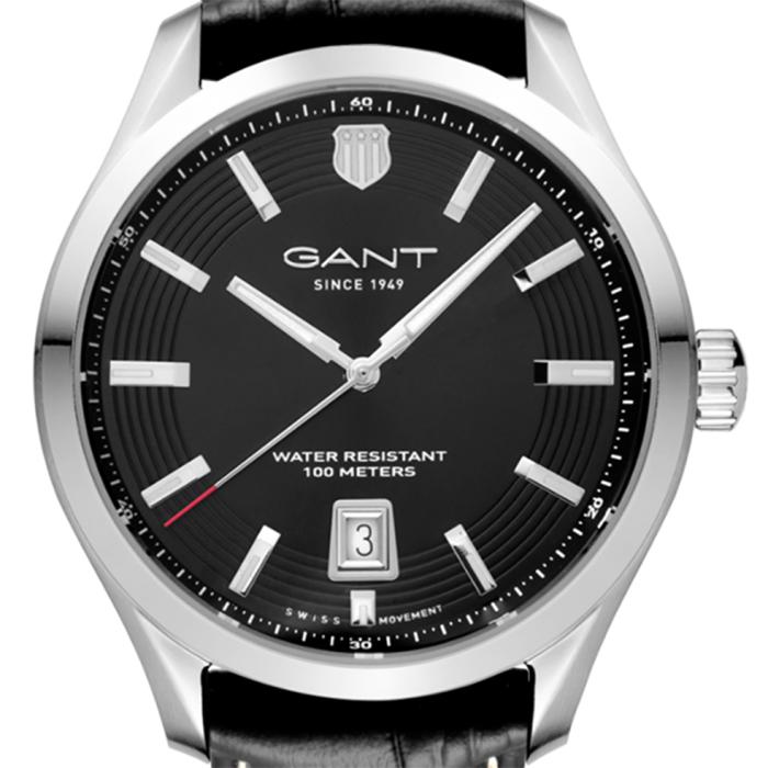 GANT Prestige Black Dial & Black Leather