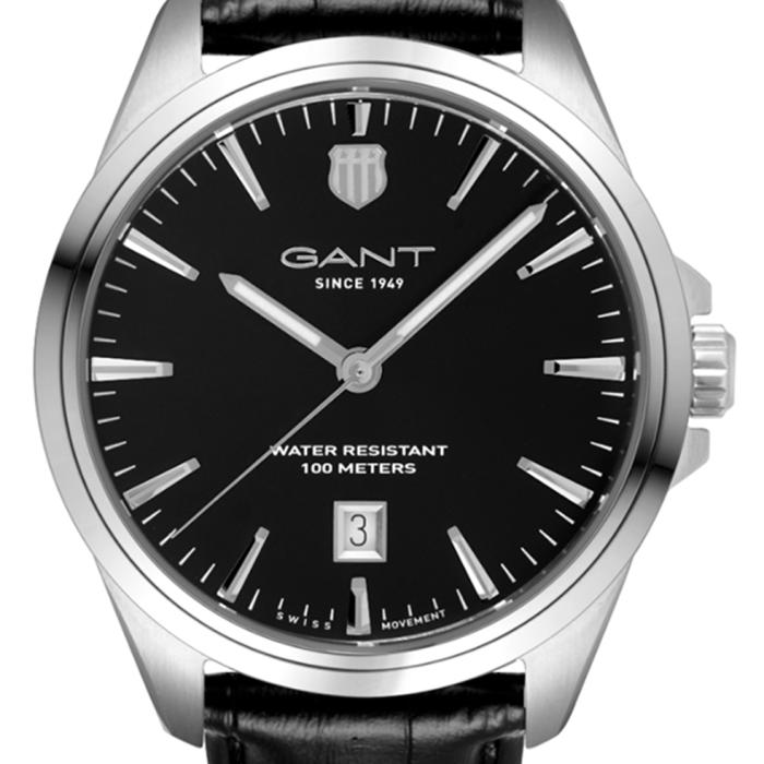 GANT Prestige Black Dial & Black Leather