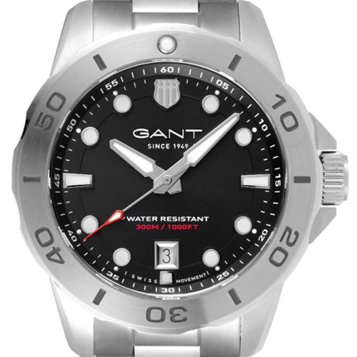 GANT Prestige Black Dial & Silver Bracelet