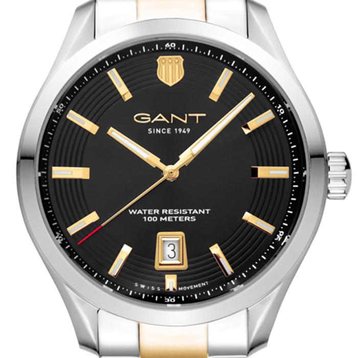 GANT Prestige Black Dial & Two Tone Bracelet