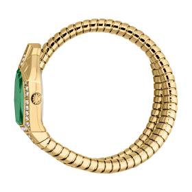 Γυναικείο Ρολόι JUST CAVALLI Signature Snake, Χρυσό Μπρασελέ | JC1L303M0035 SKU-75757