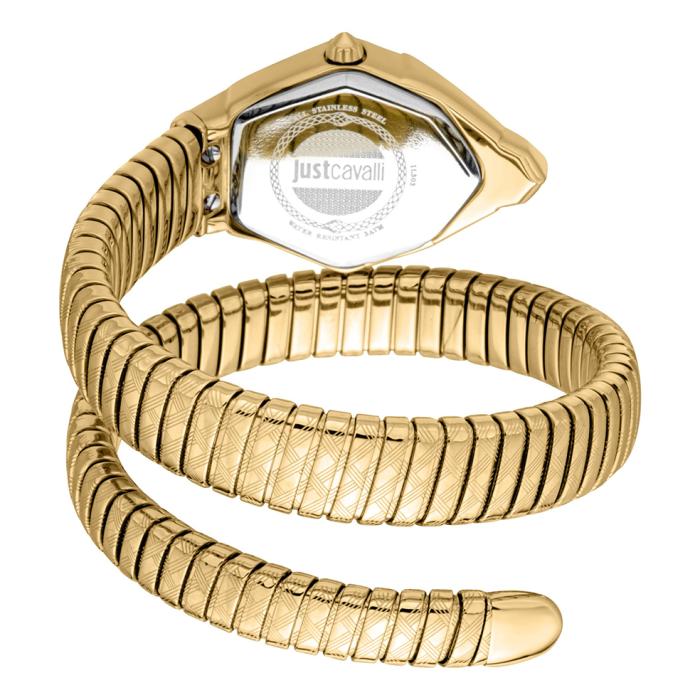 Γυναικείο Ρολόι JUST CAVALLI Signature Snake, Χρυσό Μπρασελέ | JC1L303M0035 SKU-75757