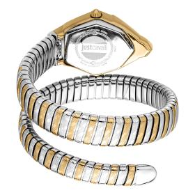 Γυναικείο Ρολόι JUST CAVALLI Signature Snake, Χρυσό Καντράν | 	JC1L303M0055 SKU-75766
