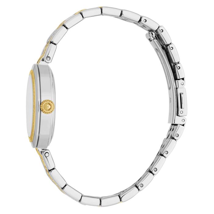 JUST CAVALLI Animalier Silver Dial & Two Tone Bracelet