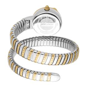 Γυναικείο Ρολόι JUST CAVALLI Signature Snake, Ασημί Καντράν | JC1L301M0065 SKU-75775