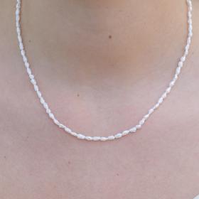 Κολιέ με Μαργαριτάρια Ασήμι 925° SKU-75563