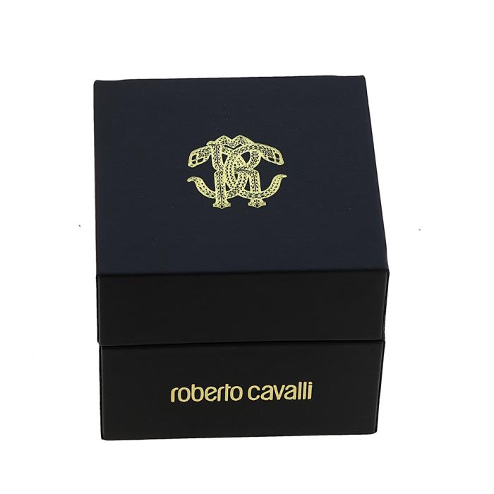Γυναικείο Ρολόι ROBERTO CAVALLI Snake με Χρυσό Μπρασελέ | RC5L104M0035 SKU-75779