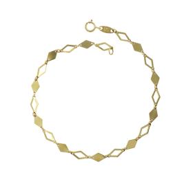 Βραχιόλι Αλυσίδα Χρυσός Κ9 SKU-76396