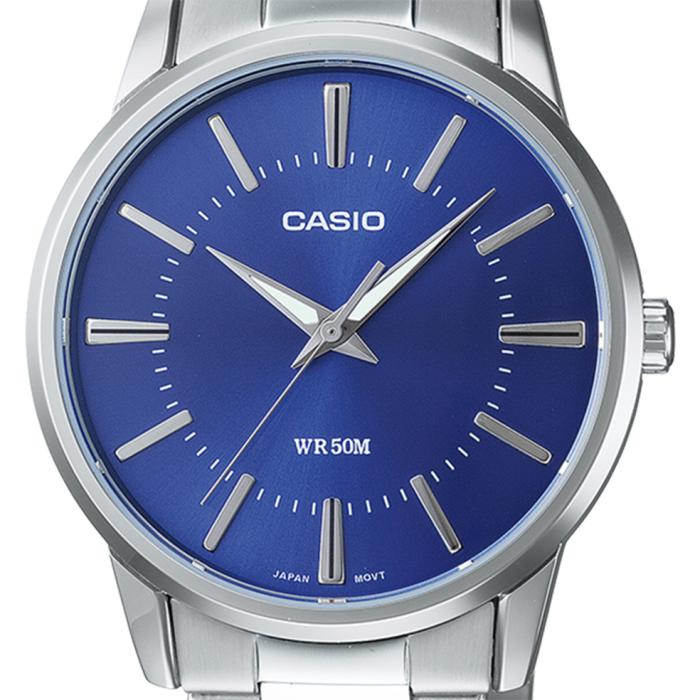 CASIO Blue Dial & Silver Bracelet 