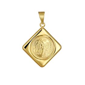 Φυλαχτό Κωνσταντινάτο με Αγίους Χρυσός Κ9 SKU-76042