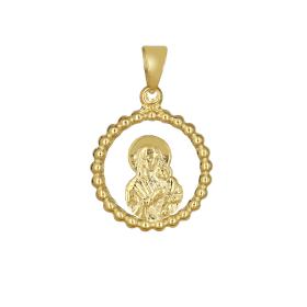 Φυλαχτό Παναγία Χρυσός Κ9 SKU-76051