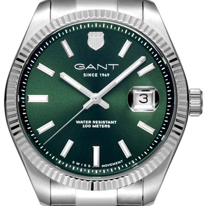 GANT Prestige Green Dial & Silver Bracelet