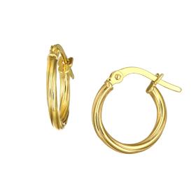 Γυναικεία Σκουλαρίκια Κρίκοι Χρυσός Κ9 SKU-76992