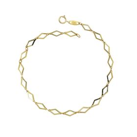 Γυναικείο Βραχιόλι Αλυσίδα Χρυσός Κ9 SKU-76397