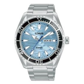 Ανδρικό Ρολόι LORUS Sports με Μπλέ Καντράν & Ασημί Μπρασελέ | RH389AX9F SKU-76578