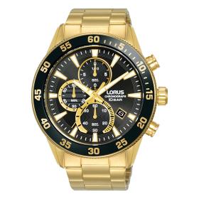 Ανδρικό Ρολόι LORUS Sports με Μαύρο Καντράν | RM330JX9 SKU-76580