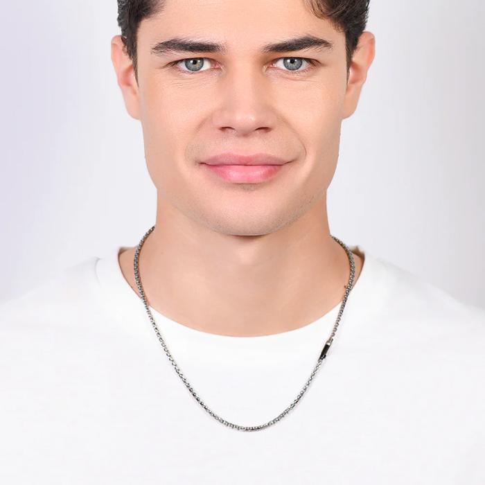 Ανδρικό Κολιέ Luca Barra από Ανοξείδωτο Ατσάλι | CL342 SKU-76232