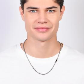 Ανδρικό Κολιέ Luca Barra από Ανοξείδωτο Ατσάλι | CL342 SKU-76232