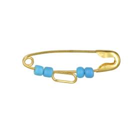 Παιδική Παραμάνα Χρυσός Κ9 με Τιρκουάζ SKU-76110