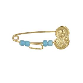 Παραμάνα Παιδική Χρυσός Κ9 με Τιρκουάζ SKU-76100