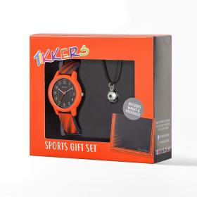 Παιδικό Ρολόι TIKKERS Sports Gift Set με Μαύρο Καντράν | ATK1108 SKU-76766