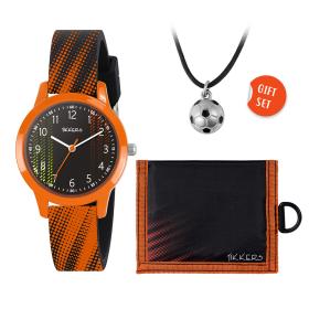 Παιδικό Ρολόι TIKKERS Sports Gift Set με Μαύρο Καντράν | ATK1108 SKU-76766