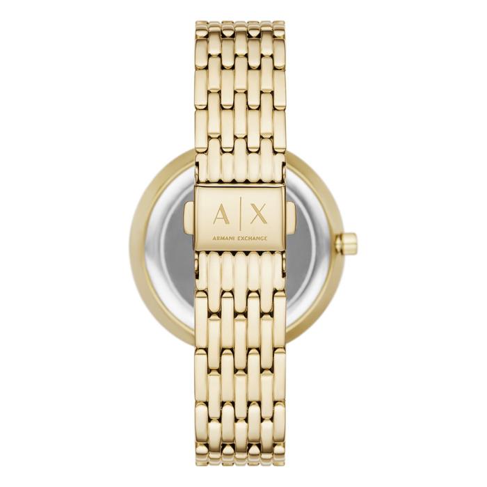 Γυναικείο Ρολόι ARMANI EXCHANGE Zoe με Καφέ Καντράν | AX5916 SKU-77985