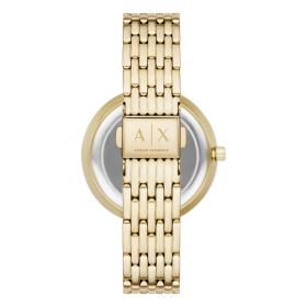 Γυναικείο Ρολόι ARMANI EXCHANGE Zoe με Καφέ Καντράν | AX5916 SKU-77985