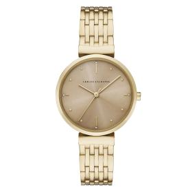 Γυναικείο Ρολόι ARMANI EXCHANGE Zoe με Καφέ Καντράν | AX5916 SKU-77985