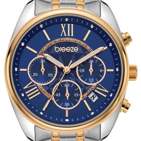 Γυναικείο Ρολόι BREEZE Poshius Swarovski με Μπλέ Καντράν | 712521.3 SKU-77645