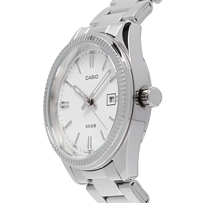 Γυναικείο Ρολόι CASIO με Ασημί Μπρασελέ | LTP-1302PD-7A1V SKU-77100