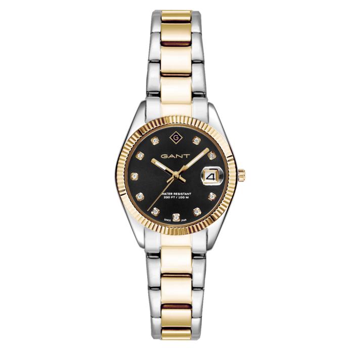 Γυναικείο Ρολόι GANT Sussex Mini Stones με Μαύρο Καντράν | G181018 SKU-77936
