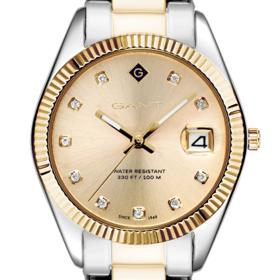 Γυναικείο Ρολόι GANT Sussex Mini Stones με Χρυσό Kαντράν | G181016 SKU-77948